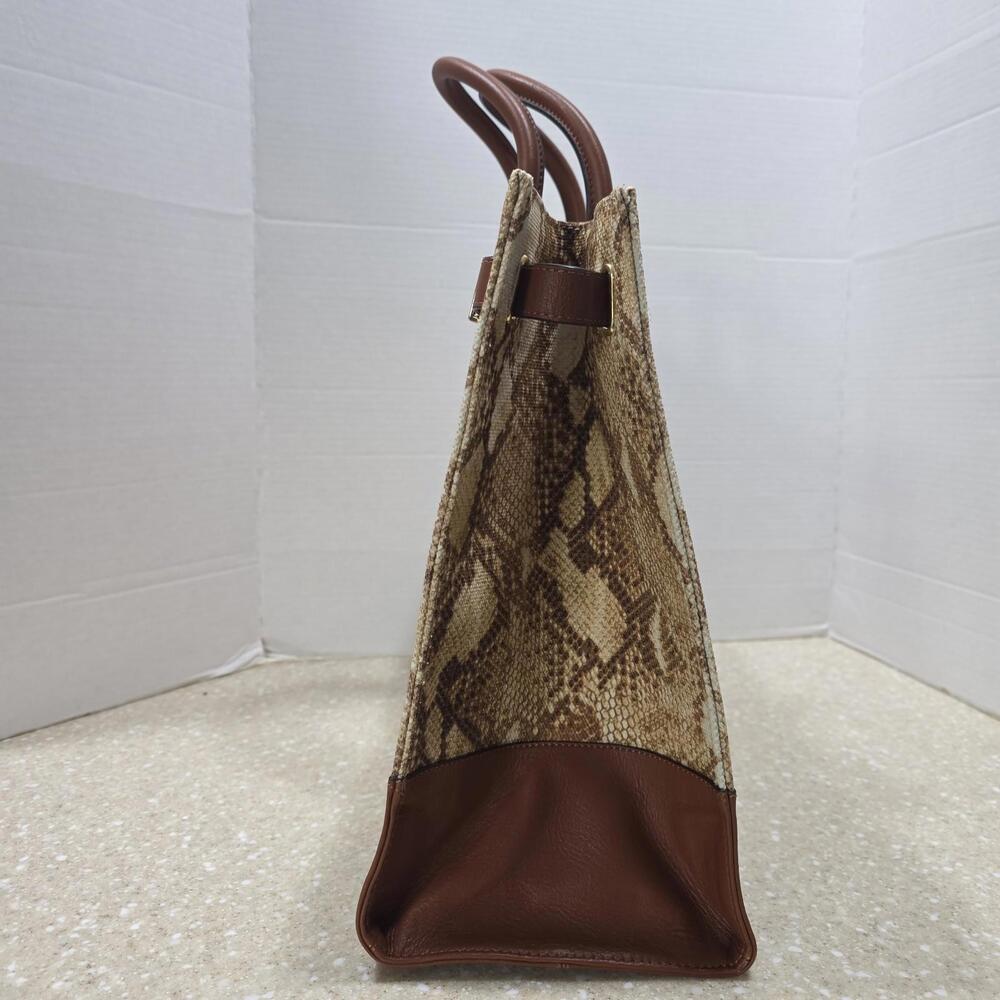 Lauren Ralph Lauren Python-Print Canvas Large Dev… - image 3